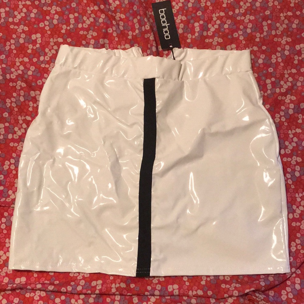 Vinyl Mini Skirt